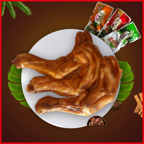 周氏洋华 Пузырьковые когти, Fujian Longyan Yong Dingyangtou Hakka Specialties Spicy Pubble Claws Leisure закуски