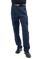 Свободный скрытый синий четыре кармана с боковой сумкой