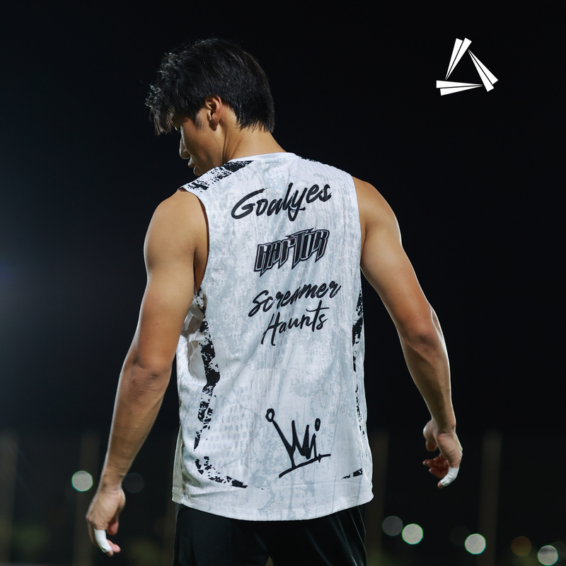 Guangyi Sports Vest Men's Summer Round Neck Sleeveless Vest Quick-Drying Breathable Running Fitness Top Football Training Uniform