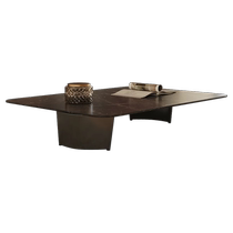 Paul John minimalist natural marble coffee table minimalist modern living room rectangular coffee table simple 2024 new style