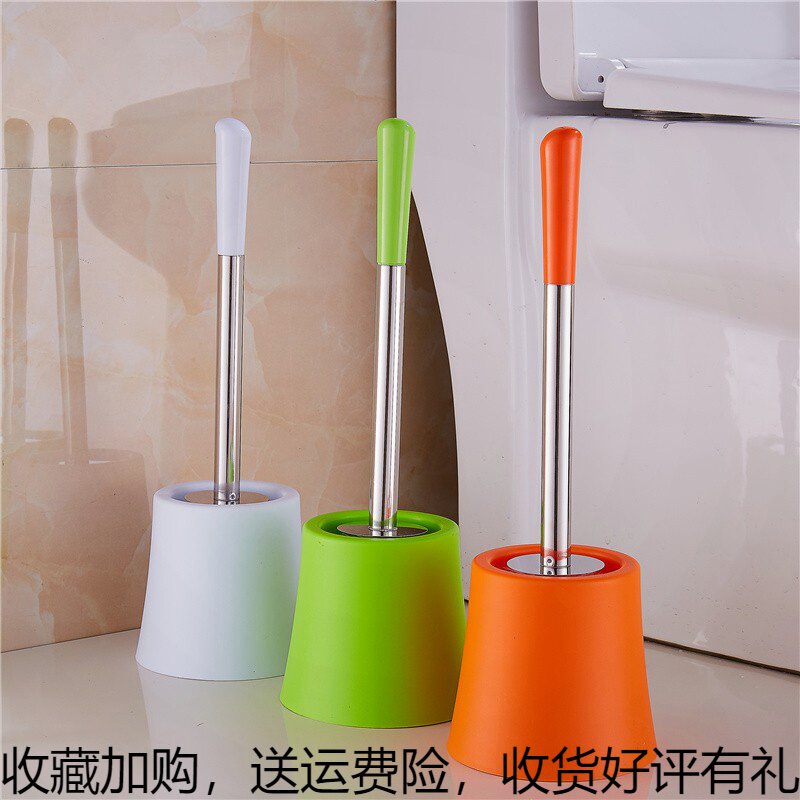 Creative and fashionable European toilet brush holder free punch toilet powerful toilet brush set bathroom cleaning toilet brush toilet brush