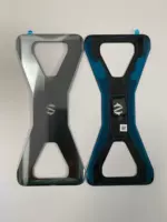 Задняя крышка Black Shark 3Pro с одинарным стеклом (серая), новая, с клейкой подложкой.