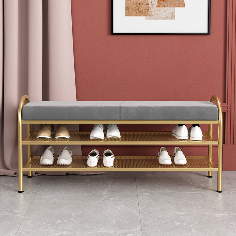 Nordic Shoe Changing Stool Household Doorway Sitable Shoe Cabinet Creative Light Luxury Entry Shoe Stool Stool Multifunctional Porch Stool