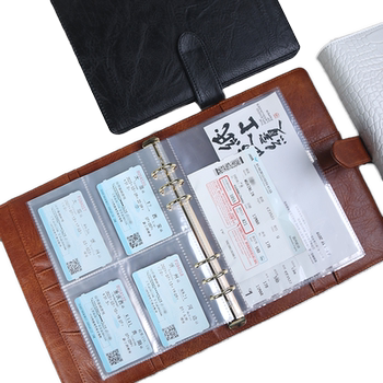 Thunderbolt Tiger Travel Ticket Collection Book: Convenient High-Speed Rail Ticket Collection and Commemorative Book, Detachable Airline Ticket Holder, Musical Show Tickets, Concert Tickets, Movie Ticket Stubs, A5 Loose-Leaf Large Capacity Storage Book