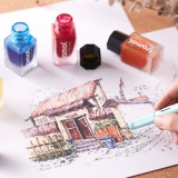 Чернила, пигментированная акварель, дизайнерские комиксы, быстросохнущая водонепроницаемая ручка, не выцветает