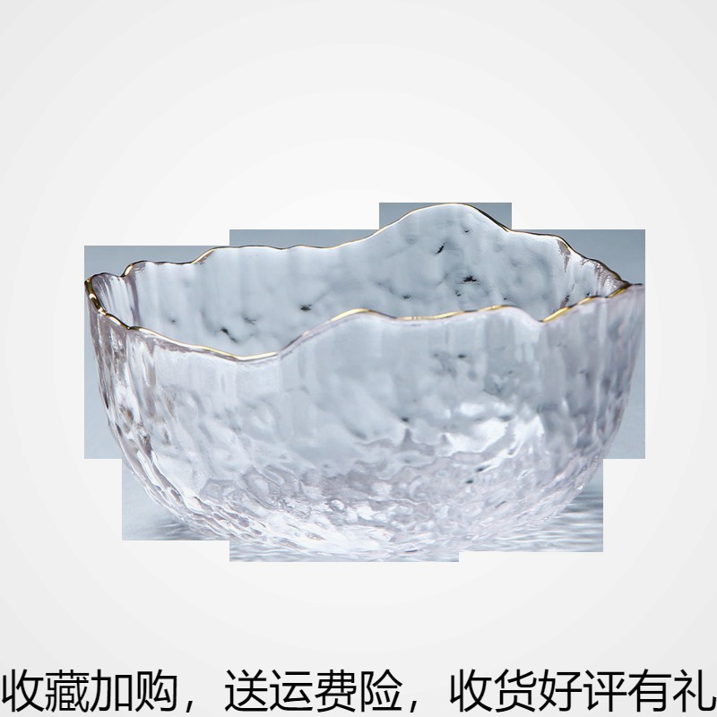 Creative Glacier Household Vegetables Bowl Personality Bowl Bowl of Soup Bowl Dessert Bowl Single Bowl of Dishes