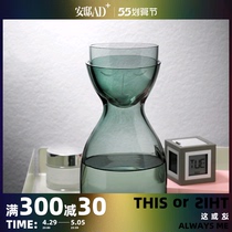 NUDE Turkey imports face art water glass two sets of minimalist fashion cold kettle suit -- Andei AD 