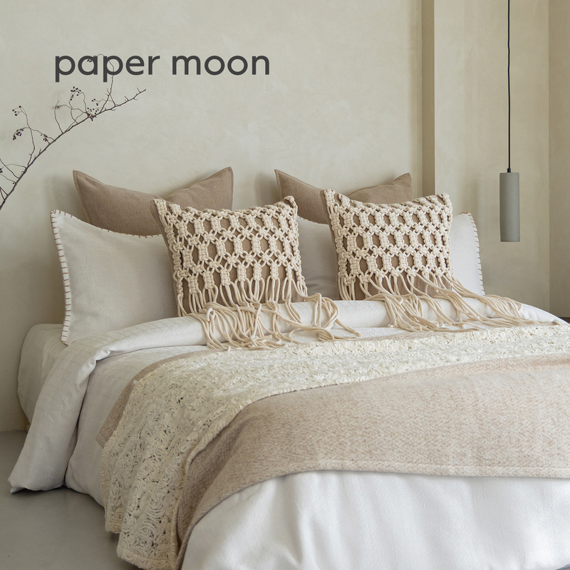 Simple Vintage Four-Piece Set, High-End Wabi-Sabi Style Model Room, Guesthouse, Hotel Showroom, Light Luxury Modern Bedding Set