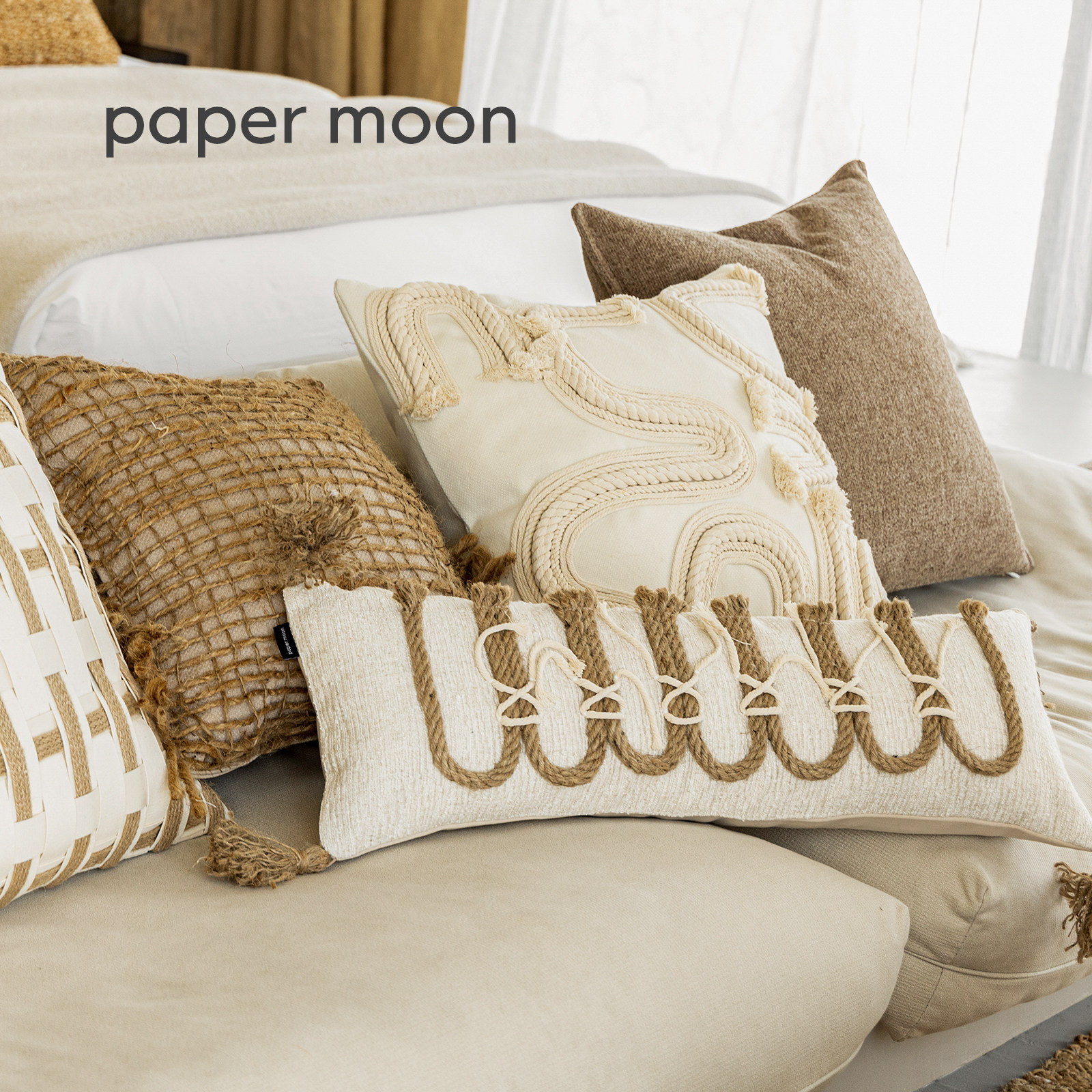 🛋️侘寂美学新宠！中古简约米色沙发抱枕，让你的客厅秒变高级样板间🛋️-靠垫/抱枕-淘宝好物网