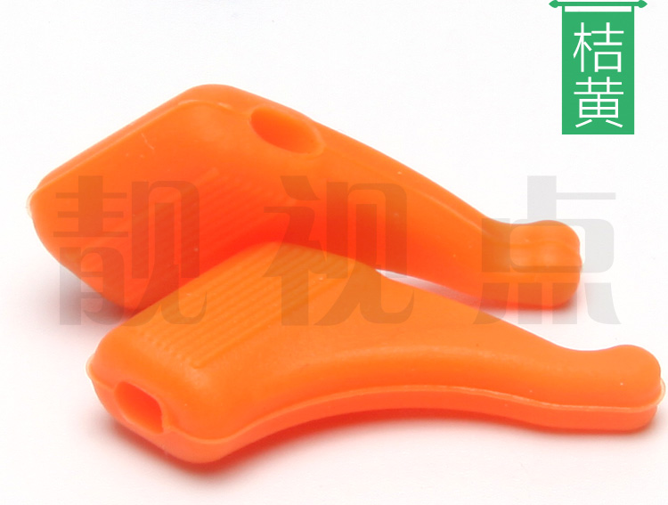 Kính đeo nẹp silicon chống trượt tai kính chống trượt móc tai cố định bộ chống trượt hỗ trợ tai nữ kim loại bộ chân mỏng - Kính khung tròng kính