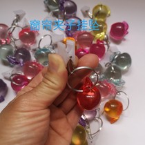 Beautiful clip pendant thin window screen anti-float wind-blocking weighted pendant gauze curtain shower curtain pendant curtain weight decoration increased pendant