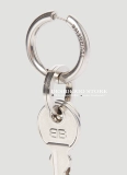 Balenciaga 24SS Spring и лето новые серебряные ключевые серьги серьги с серьгами подлинные покупки