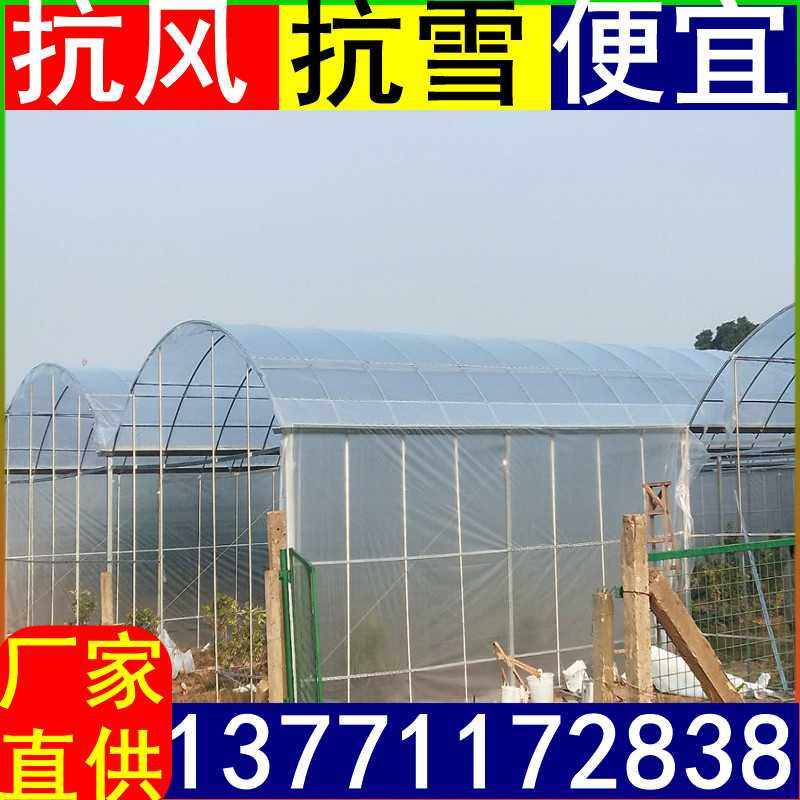 Conjoined greenhouse price Guizhou liandong greenhouse manufacturer Jiangxi cutting shed vegetable shed dragon fruit shed passion fruit shed