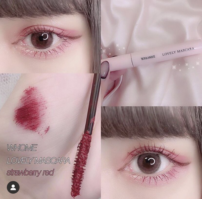 Deficit Clear ~ Brush Bursting Ins Japan Homegrown WHOMEE Colorful Mascara IGARI Color Makeup Artist Brand-Taobao