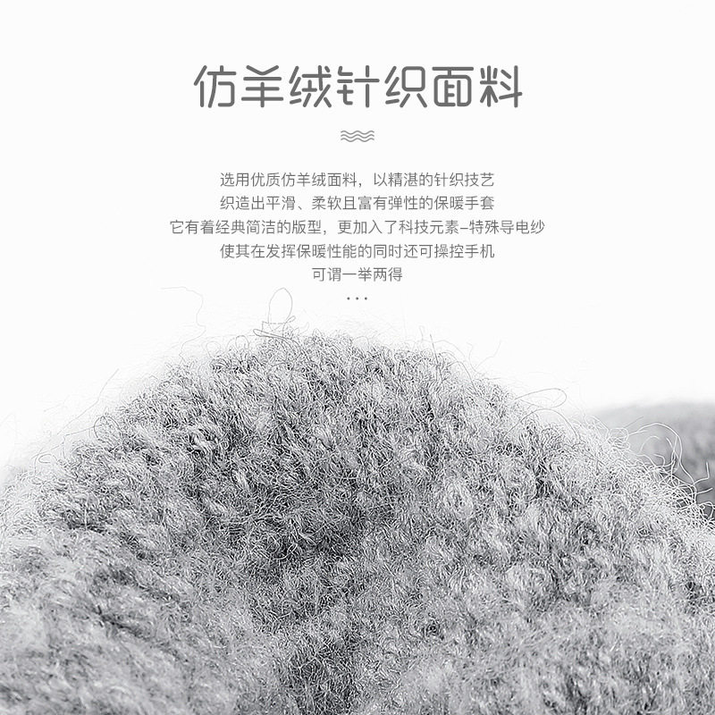 Gants pour femme en Laine - Ref 3156140 Image 4