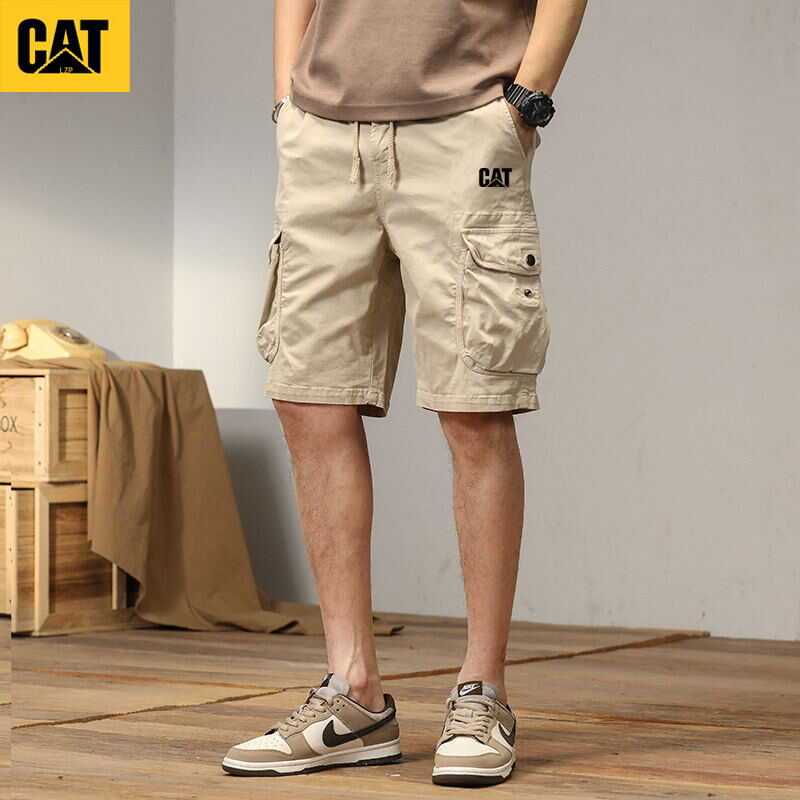 2026 New Style Work Shorts for Men, Summer Loose Retro Mid-Length Pants, Cat/Lzp Outdoor Casual Shorts
