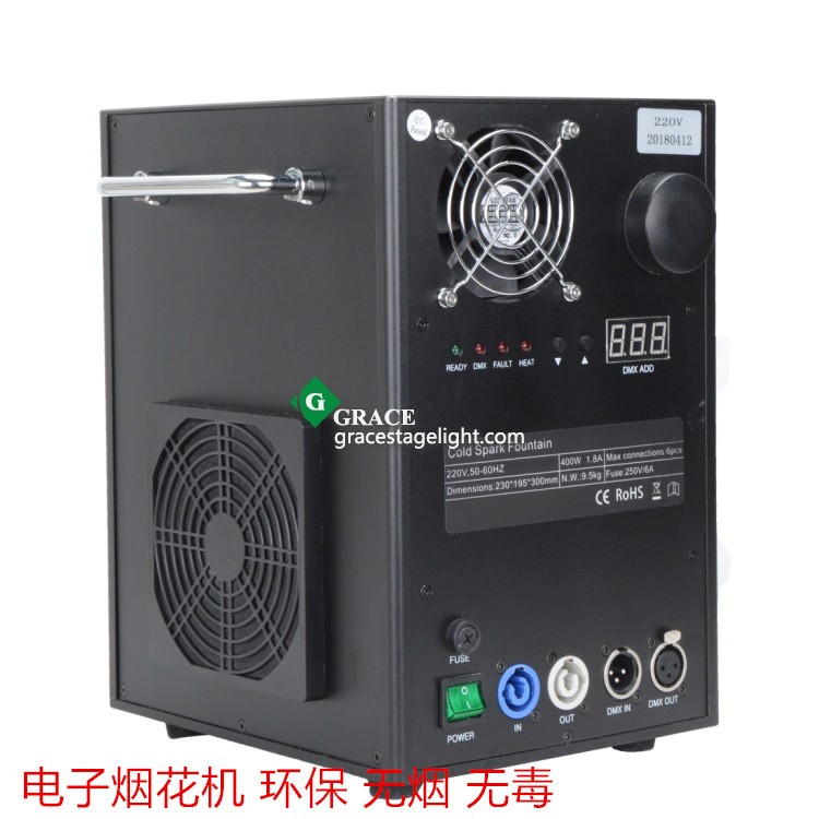 đèn led chiếu điểm Mới không có thuốc súng điện tử pháo hoa lạnh pháo hoa máy phun pháo hoa máy giai đoạn hiệu suất không khí hiệu ứng thiết bị đặc biệt đèn led sáng nhấp nháy