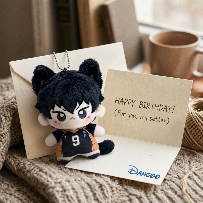 Japanese Dangoo Haikyuu!! Hinata Shoyo Plush Doll 10cm Toy Keychain Birthday Gift Japanese Dangoo Haikyuu!! Hinata Shoyo Plush Doll 10cm Toy Keychain Birthday Gift