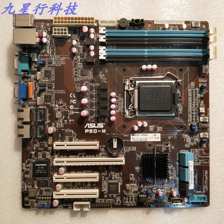 New Inventory Asus P9D-M 1150 Pin C224 Single Server Workstation Motherboard