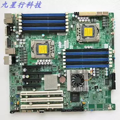 New Superfine X8DAE dual 1366-pin server workstation motherboard can be connected to independent display card support 56CPU