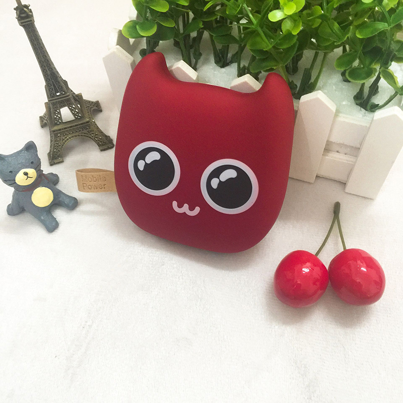 Dung lượng lớn 12000 mAh sạc kho phim hoạt hình dễ thương siêu dễ thương cá tính sáng tạo mini cầm tay di động - Ngân hàng điện thoại di động pin dự phòng năng lượng mặt trời