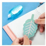 得力 Двусторонний скотч, клей, лента, корсет на тазовое кольцо для школьников, 6mm, 8м