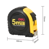 得力 Канцелярские товары Deli8208 Roller 5M Стальные рулоны 5M*19 мм расширенная ленточная лента Гель антиопадай