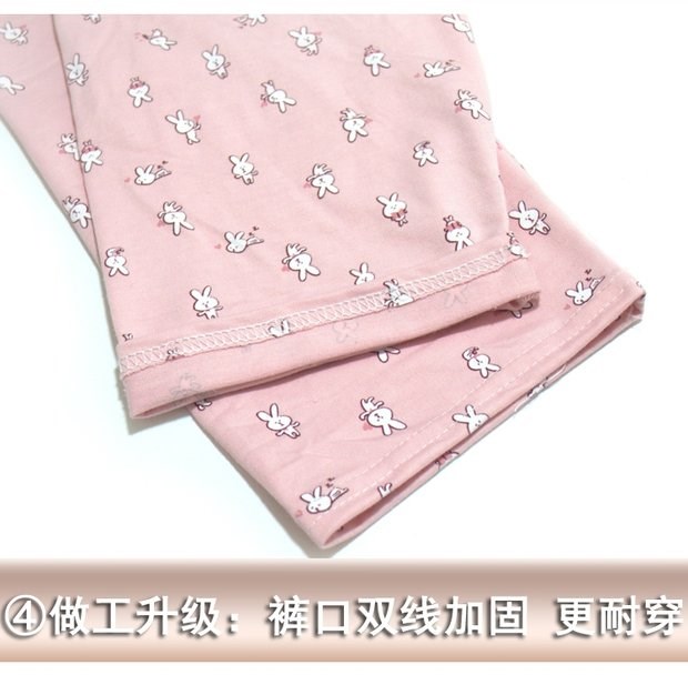 Quần pyjama cotton của phụ nữ trung niên cotton nhà mùa xuân và mùa thu quần pyjama mỏng quần jean nam đẹp