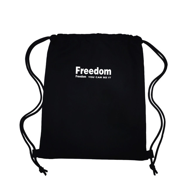 ກິລາ canvas drawstring backpack drawstring pocket backpack ນັກຮຽນກະເປົ໋າບ້ວງນັກຮຽນຜູ້ຊາຍແລະແມ່ຍິງງ່າຍດາຍຖົງໂຮງຮຽນ tutorial ຖົງການປັບແຕ່ງ