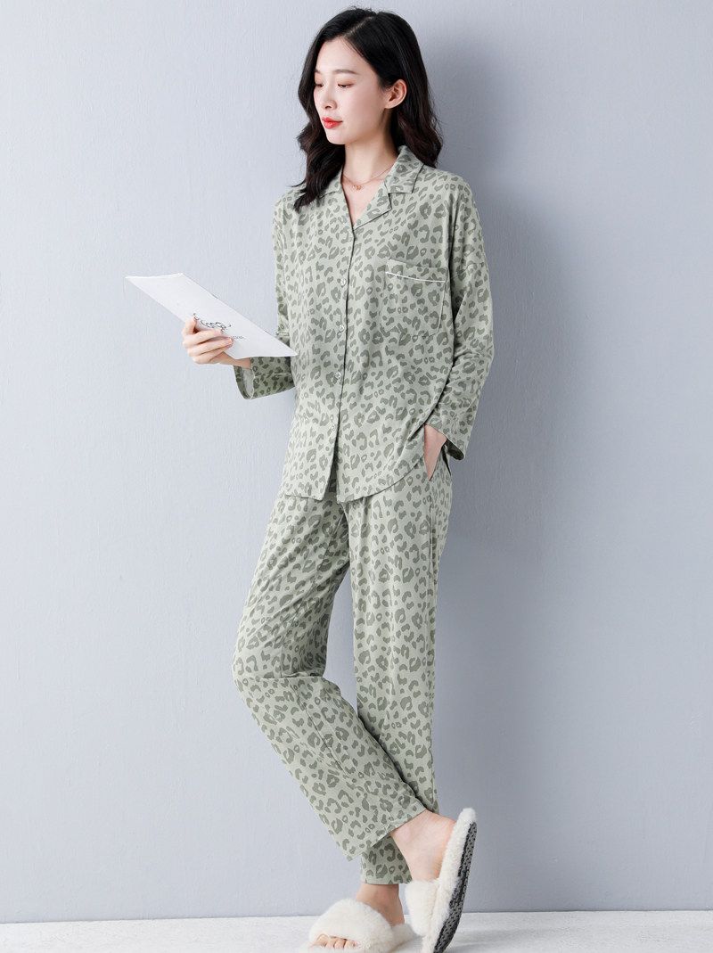 Пижама, весенний летний лонгслив, мягкий комплект, для влюбленных                  