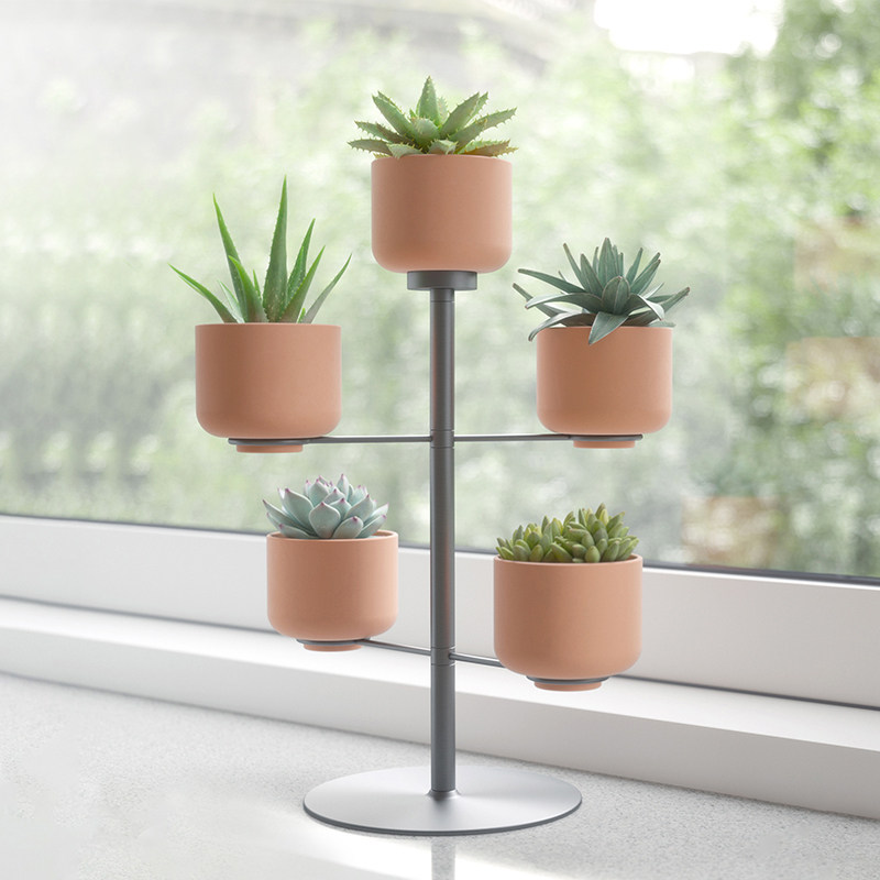 UMBRA Trapot Sterile Flower Frame Light Luxury Rotary Flower Rolling Pot Swing Pot