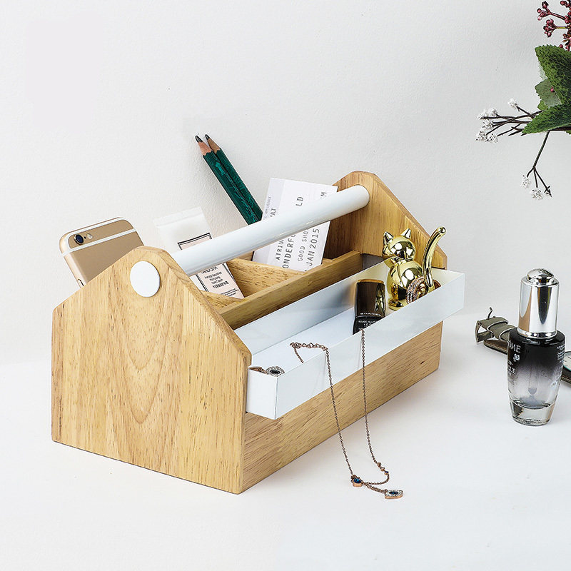 umbra Toto Collect Box Creative European Princess Jewelry Box Log Solid Wood Cosmetic Storage Box