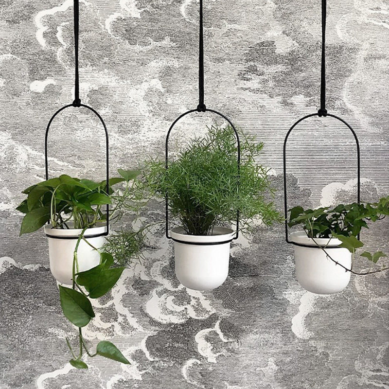 Canadian umbra new Tefla wind pot creative personality hanger hammer plant hanging rope in multi-meat