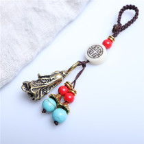 Characteristic cabbage Baicai pendant Car hanging bag hanging key chain diy personality men and women pendant