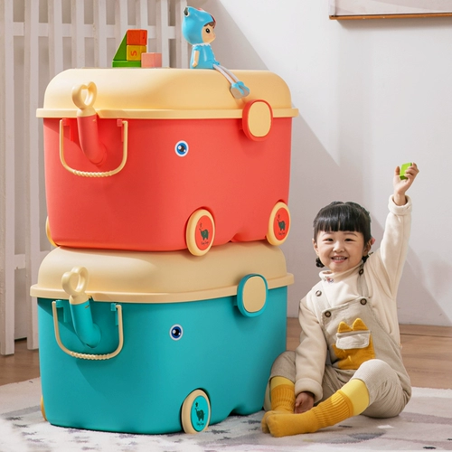 Игрушка, детский ящик для хранения, корзина для хранения, мультяшный конструктор, коробка для хранения