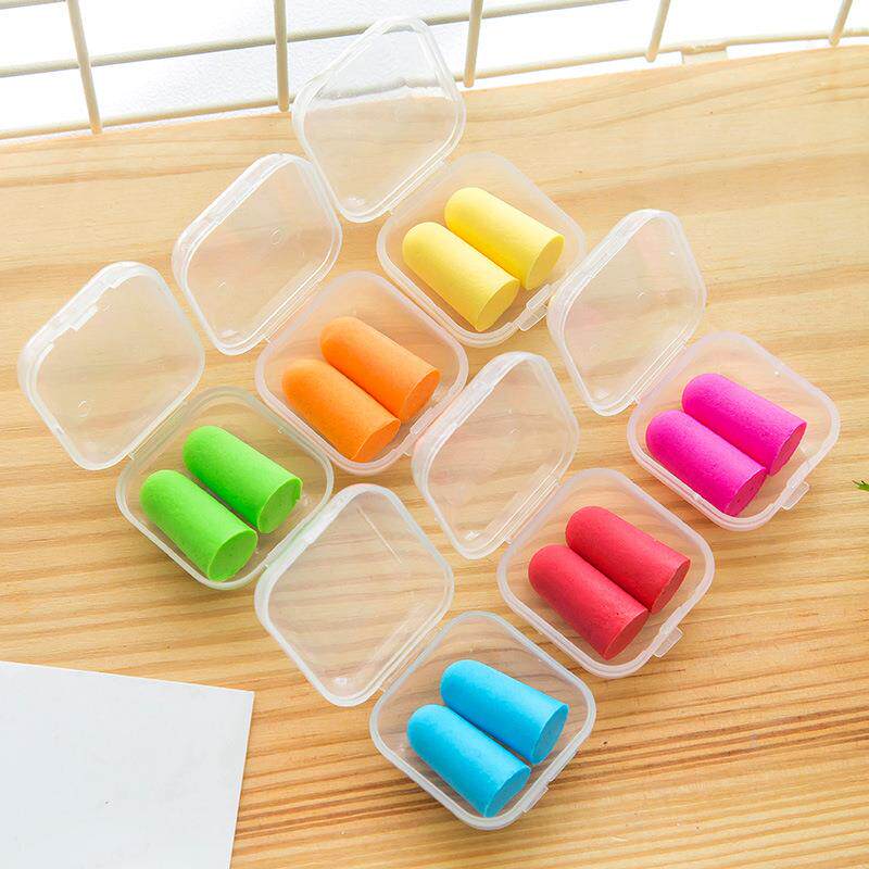 2141 Noise-cancelling and sound-proofing earplugs for sleep anti-noise sleep with learning professional mute male and female snoring silencer