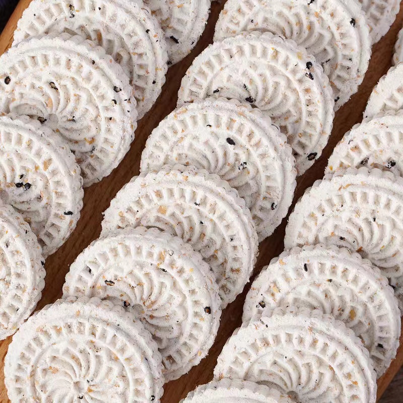 Huaishan Pearl Barley Rice Cake Satiety With Small Snacks Tasty Breakfast Pastry Traditional Old Fashioned Rice Cake Yam Cake Pastries