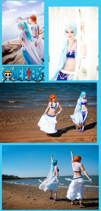 Tùy Chỉnh 
            Một Mảnh Vivi Alabasta Vương Quốc Công Chúa Trang Phục Hoạt Hình Cosplay Nữ Tùy Chỉnh/Bộ Tóc Giả Mua Riêng