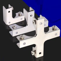 304 stainless steel T cross L-type Glass clip tile clip fish tank reinforced clip glass right angle protector