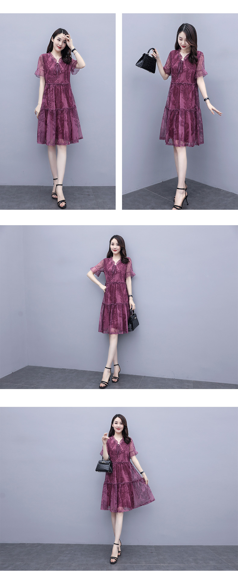 Robe été Mousseline de soie - Ref 3428976 Image 19