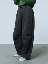 MOUNTAINFEVER AW22 Mountain Department invisible zipper pocket loose pleated trousers