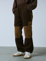 MOUNTAINFEVER AW22 Mountain polar fleece patchwork tie-in fleece trousers