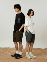 MOUNTAINFEVER SS22 Mountain outdoor skin-friendly color contrast zipper pocket short-sleeved TEE