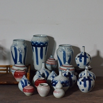 Leakage bag special vase Jingdezhen Qinghua River safflower machine does not return do not change