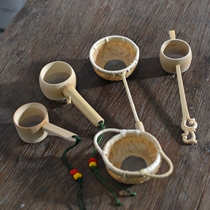Natural bamboo woven tea leak ultra-fine lacquer bamboo tea leak kung fu tea set accessories a variety of optional