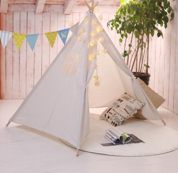 Net red ins Suburban Tours Small Picnic Tents Outdoor Mini field Stepping Green Photo Props Children Play House White