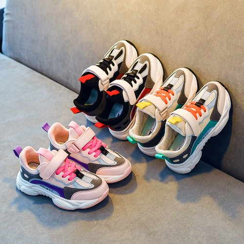 Спортивная обувь, сетчатые модные детские туфли для мальчиков, коллекция 2021, осенняя, тренд сезона, популярно в интернете