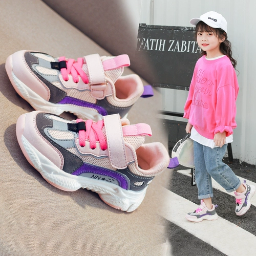 Спортивная обувь, сетчатые модные детские туфли для мальчиков, коллекция 2021, осенняя, тренд сезона, популярно в интернете