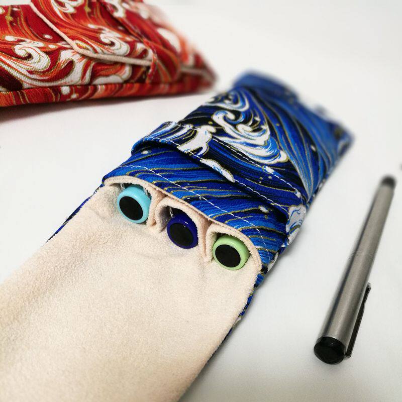 Zephyr three-pack pen cover Protective cover Pen bag Single pen bag Pen protection flannel inside