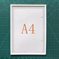 A4 White подходящая железная магнитная панель